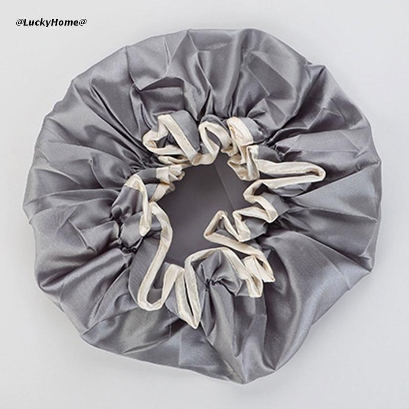Bonnet de bain épais Double couche, imperméable, pour femmes, accessoires de salle de bain, pour voyage, Spa, hôtel, maison