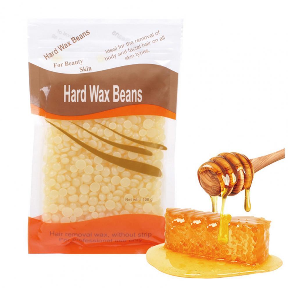 Haricots de cire à effet rapide, 100 g/paquet, sans papier, pour éliminer les poils, herbes, Film dépilatoire unisexe: 2