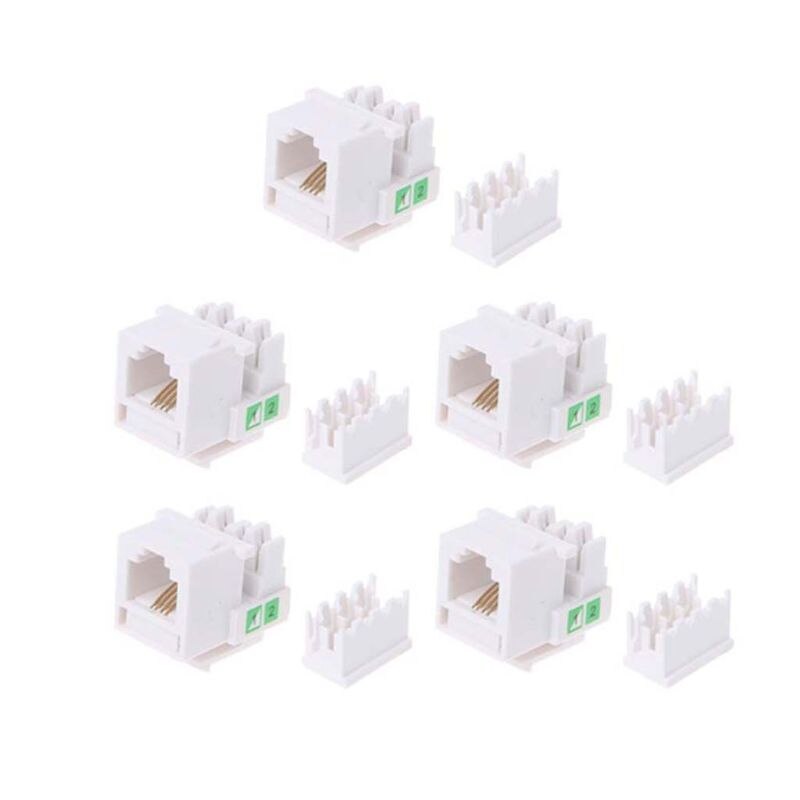 5Pcs Tool-free Telephone Module RJ11 Network CAT3 ... – Vicedeal