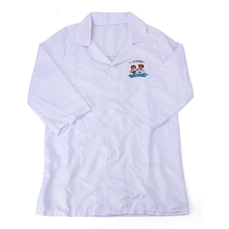 Enfant médecin infirmière jeu de rôle déguisement Halloween fête manteau blanc Robe infirmière uniforme