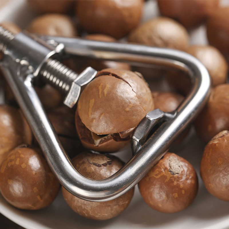 Manual Macadamia Nut Opener Dried Fruit Cracker Walnut Nutcracker Nut Sheller Nut Opening Tools Kitchen Accessories