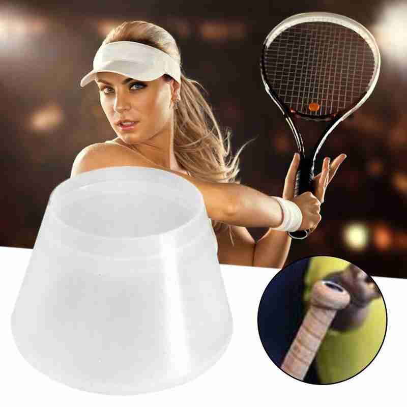 Tennis Racket Power Cap 1Pcs Tennis Racket Silicone Case H0Y4