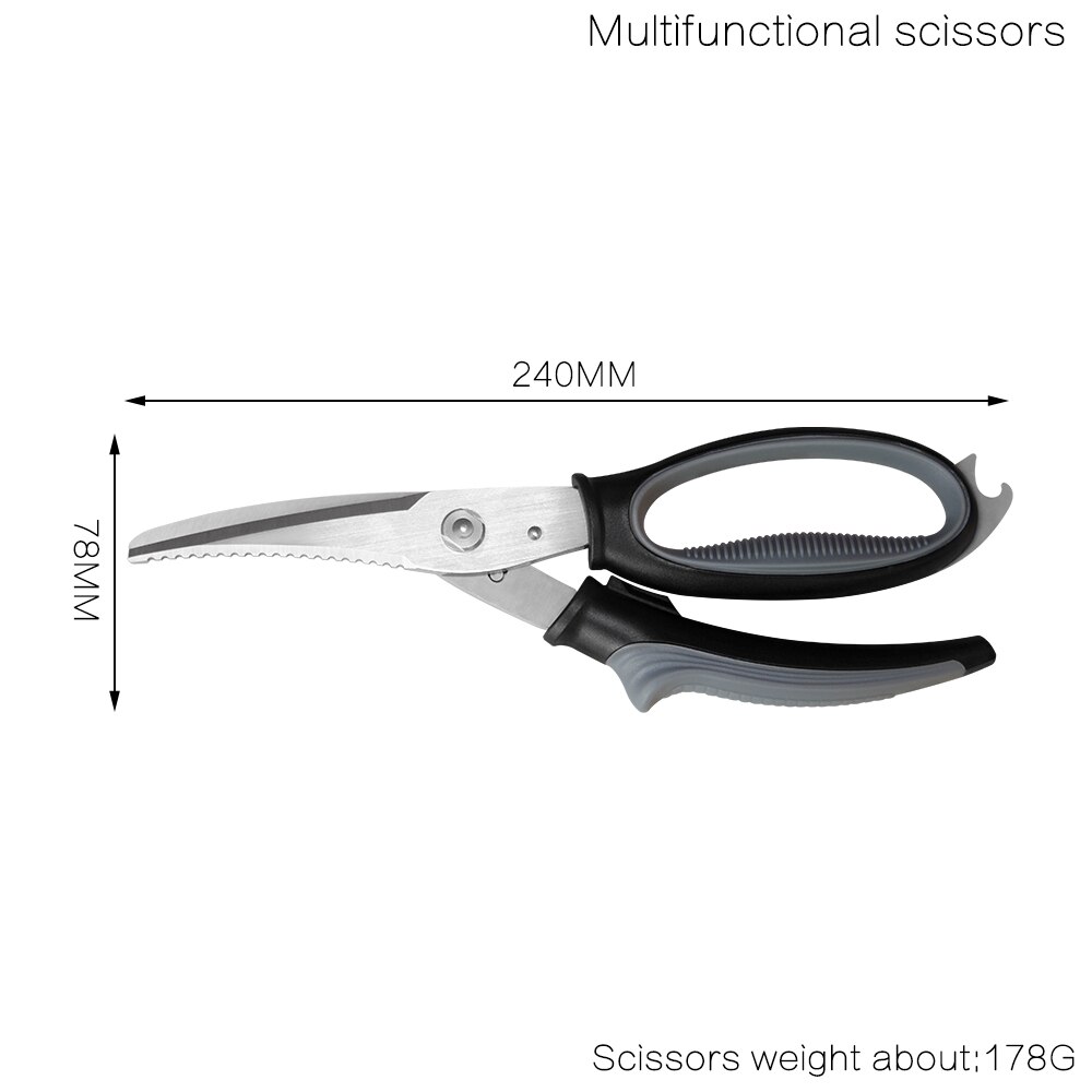 XYj Kitchen Scissors,Heavy Duty Kitchen Shears,Multipurpose Stainless Steel Sharp Cooking Scissors For Chicken, Poultry, Fish