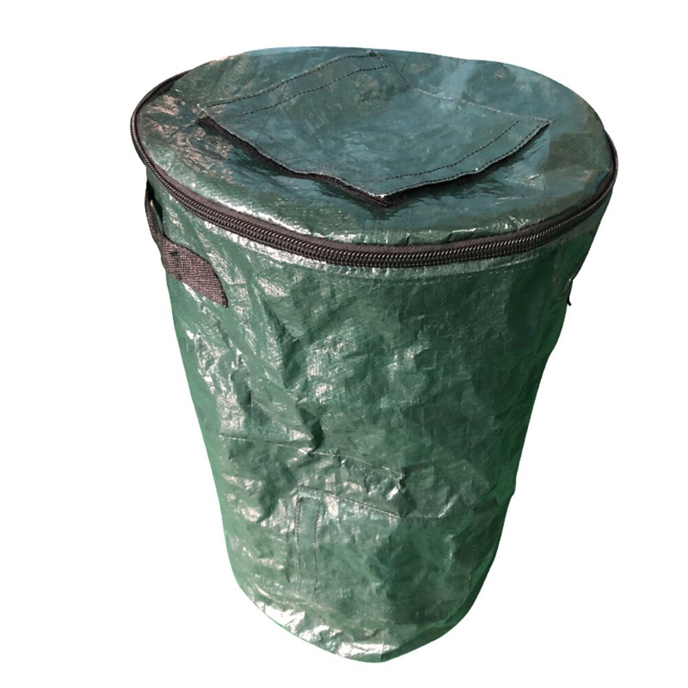 Reuseable Garden Leaf Waste Can Yard Compost Bin Waste Disposal Bag Composting Fruit Kitchen Waste Grower Bags
