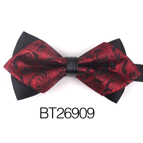 Spidse mænd butterfly klassisk butterfly til mænd business bryllup voksen butterfly jakkesæt sommerfugle jakkesæt kravatter jacquard vævede butterfly: Bt26909