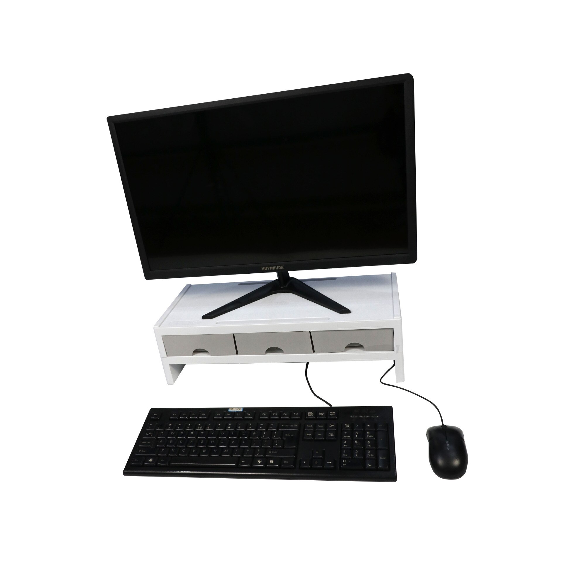 Monitor increase rack office desktop desktop computer base bracket desktop keyboard simple style storage cushion high shelf