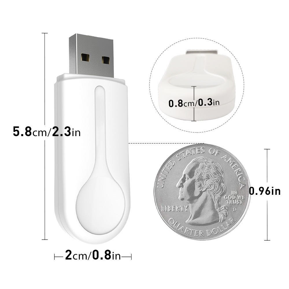 MAGENE ANT+ USB Transmitter Receiver Compatible Garmin Bicycle Computer Cycle USB ANT Stick Bluetooth Speed Cadence Sensor