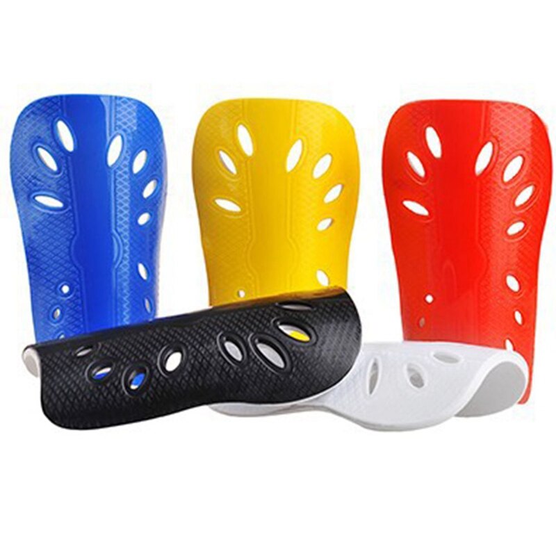 1 Paar Volwassenen Kid Voetbal Guards Been Protector Voetbal Scheenbeschermers Plastic Outdoor Sport Been Beschermende Kleding Ademend Scheenbeschermer