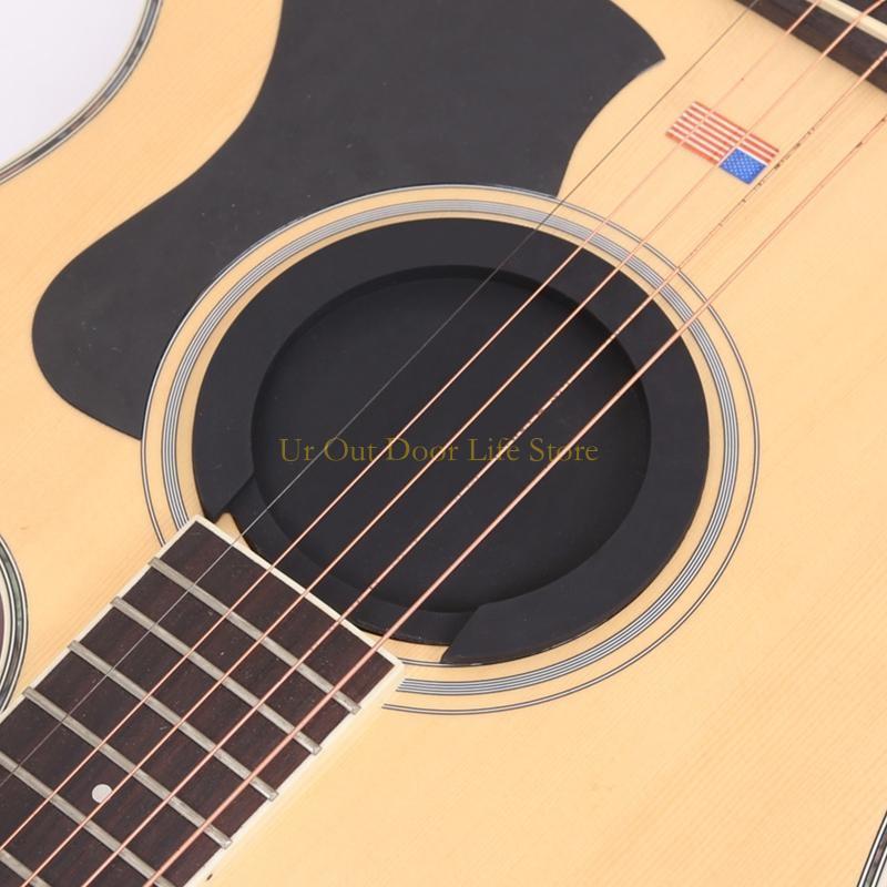 77uf 3 tailles caoutchouc acoustique guitare rétroaction bus