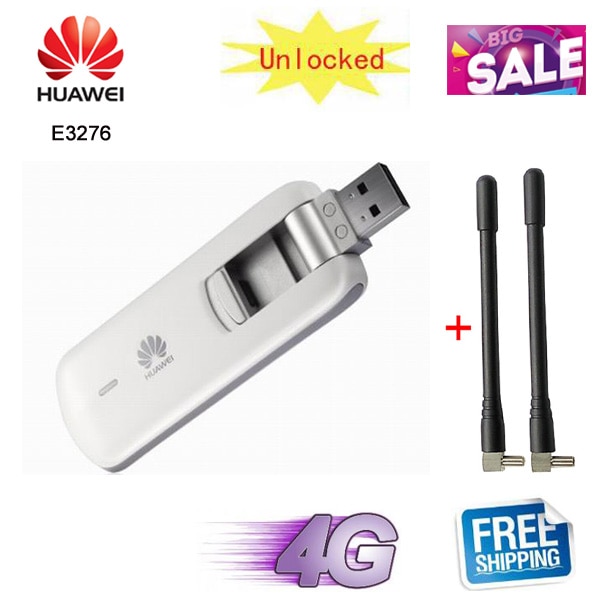 Oryginalny odblokowany Huawei E3276 E3276S-150 150 mb/s 4G LTE modem usb klucz 3G 4G karta danych usb