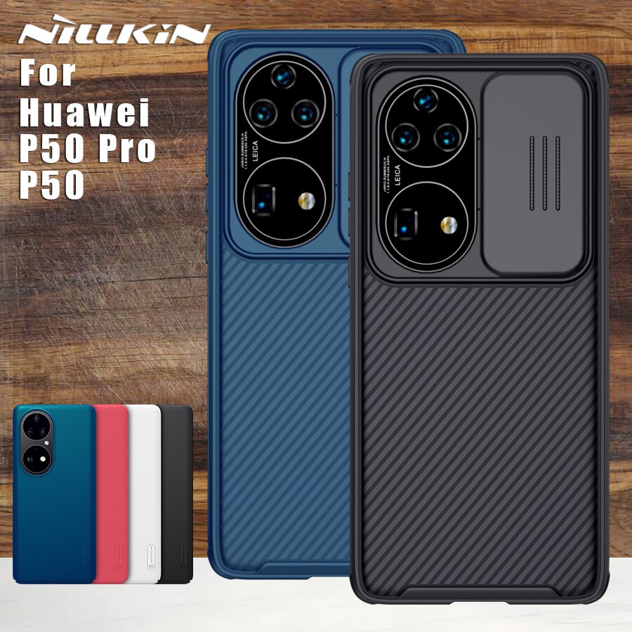 Nillkin schutzhülle für huawei  p50 Profi, rückseite, kameraschutz, objektivschutzhülle für huawei  p50 5g