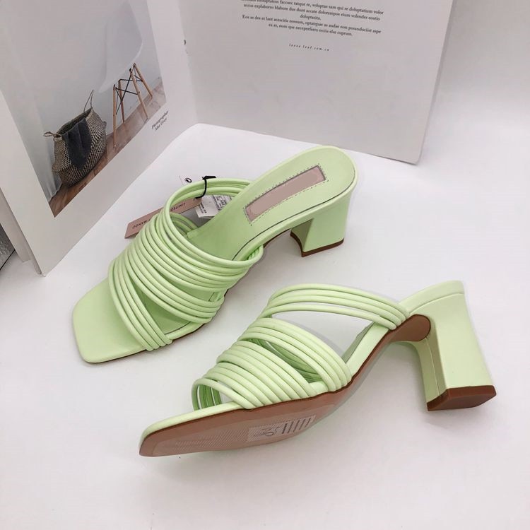 Strik knoop plus size muiltjes hakken leren platte zomer dames slippers vrouwelijke modis lage buitenkant vlinder grote slipon