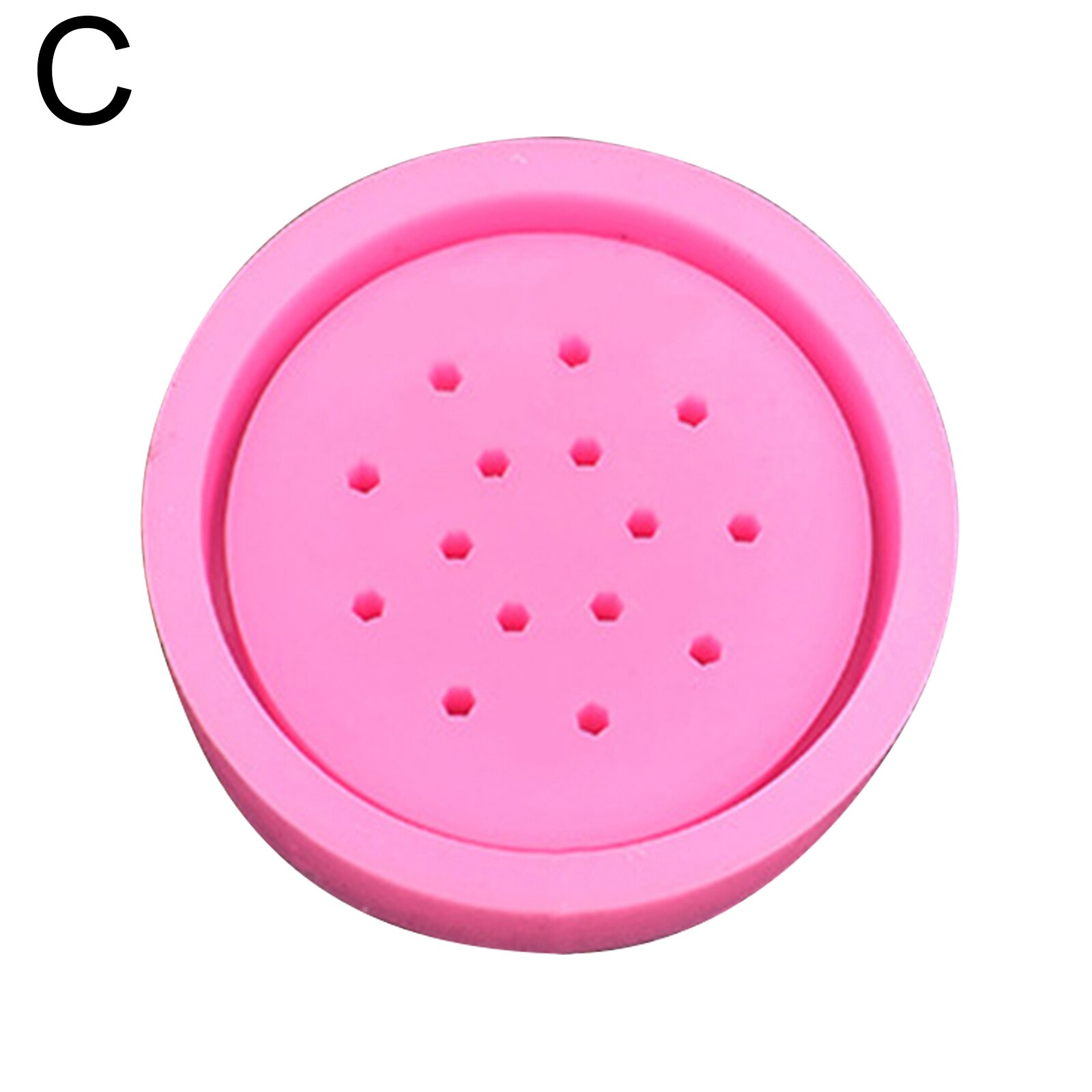 Dustproof Grinding Machine Mold 2.36" X0.7" /3.54" X0.7" Manual Multi-purpose Silicone Grinding Mold Non-stick: c