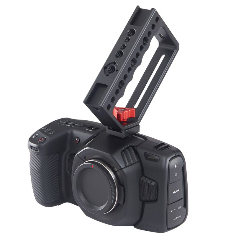 Camera Grip 1/4 Inch Schroef Gaten Video Stabiliserende Rig Voor Camera Kooi Monitor
