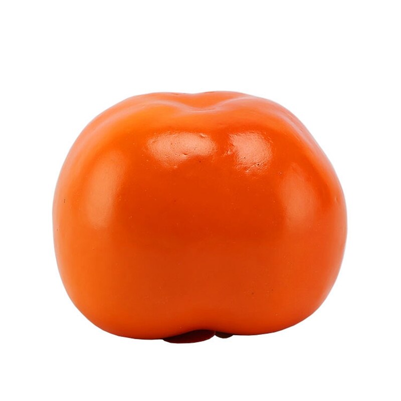 Simulation frugt model skum persimmon fotografering rekvisitter hjem jul indretning tilbehør vindue display møbler: Default Title