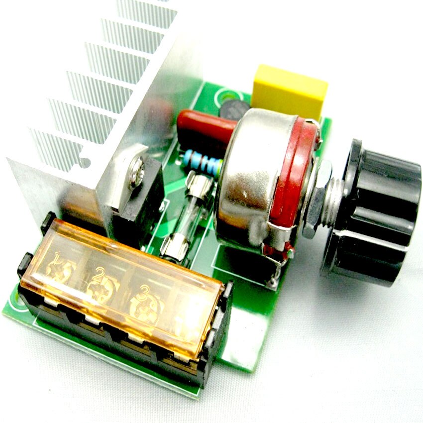 Regolatore Di Tensione Elettrico 4000W AC 220V SCR, Regolatore Di Velocit&agrave; Regolabile, Driver