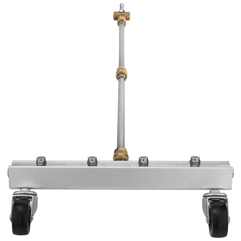 Lavadora de pressão undercarriage cleaner, sob a arruela de carro, com roda giratória e 2 varinha de extensão, 4000 psi