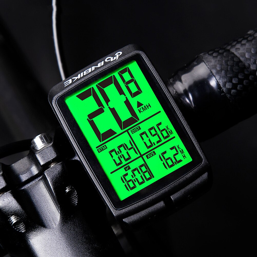 INBIKE Waterproof Bicycle Computer Odometer Wireless Mountain MTB Road Bike Cycling Stopwatch LCD Digital Speedometer Watch