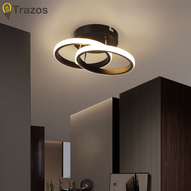 Moderne Einfache Korridor Korridor Beleuchtung nordisch Eingang Balkon Licht Kreative Eingang Garderobe LED Kleine Decke Licht