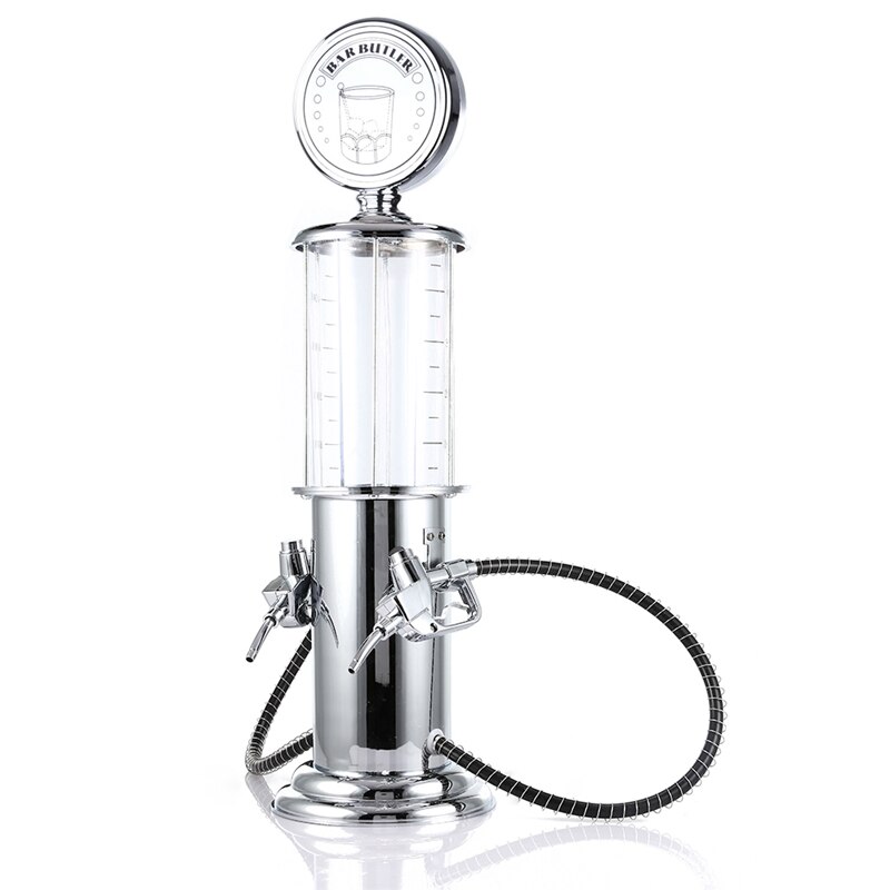 Beer Dispenser Machine Drinking Vessels Double Tube Pump Transparent Layer Bar Beer Kitchen Drinking Wine Beverage Pump: Default Title