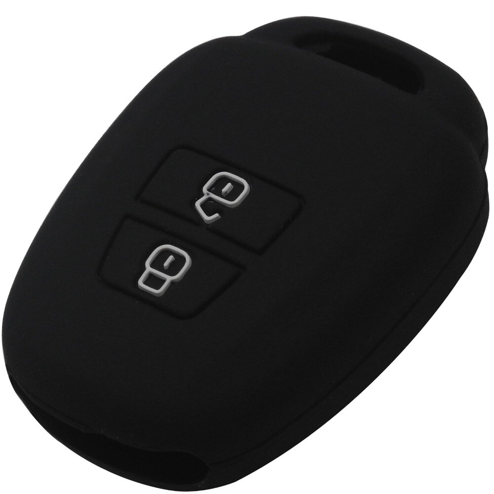 2 knappar fjärr silikon bil nyckelfodral skal täcka för toyota yaris camry corolla echo rav 4 prado highlander reiz hållare