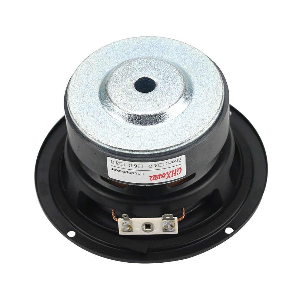 2 stk rund subwoofer højttaler 4 tommer 40w woofer bomuld papir bas hjemmelavet 2.1 subwoofer enhed pc bil højttalere gør det selv 116mm