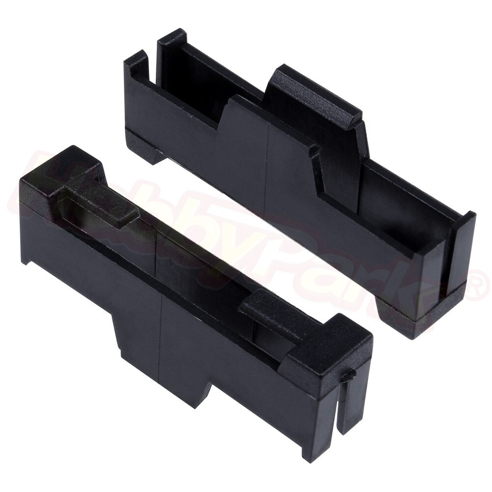 10pcs Nylon Extension Servo Lead Lock L30xW12xH6 mm For Futaba JR RC Airplane Replacement Parts
