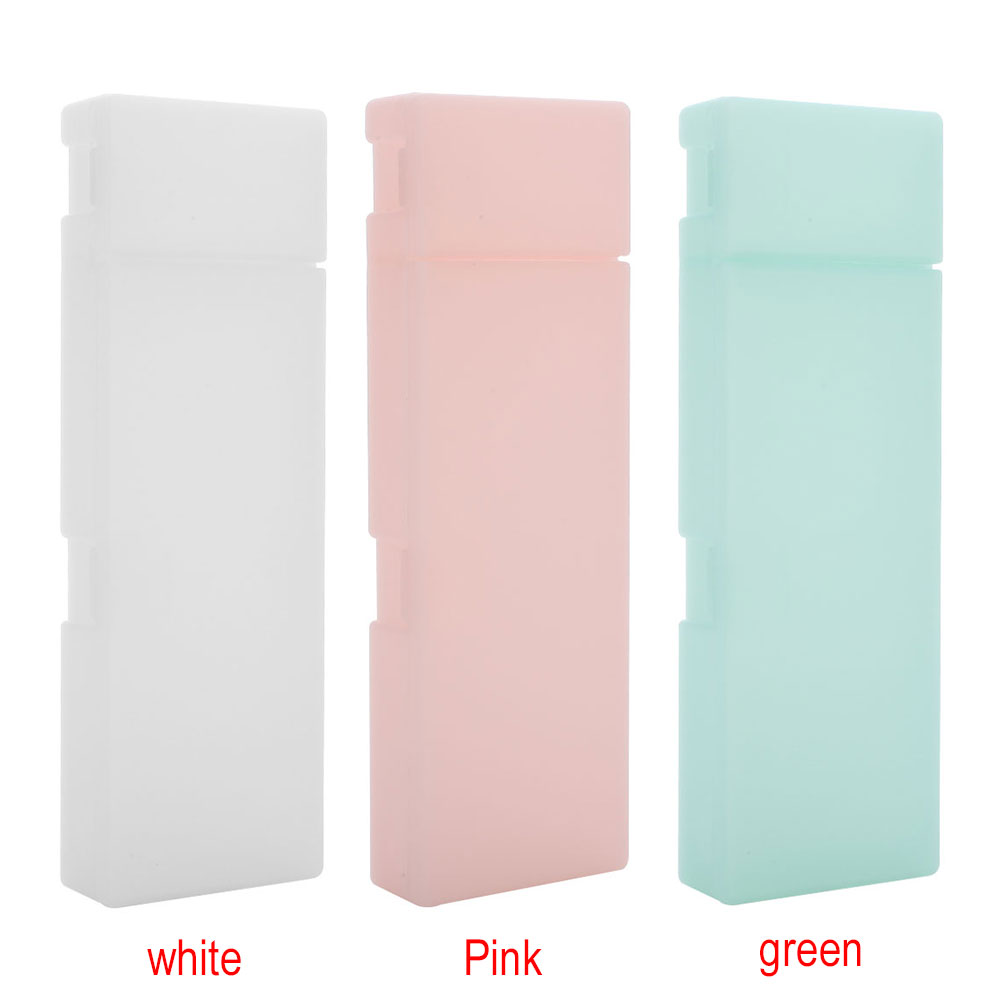 Pencil Case Pen Container Dull Polish PP Crafts Student Stationary Multifunctional Office Desktop Organizer Durable