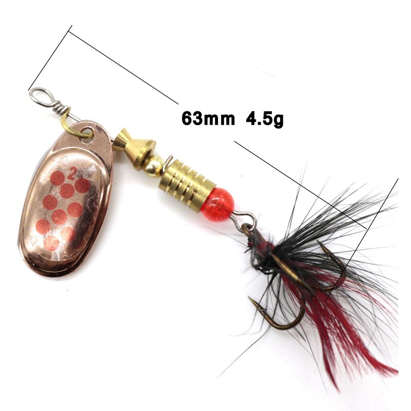 10Pcs/Lot Fishing Spoon Lures Spinner Bait 3-7G Fishing Wobbler Metal Baits Spinnerbait Isca Artificial Free with Box