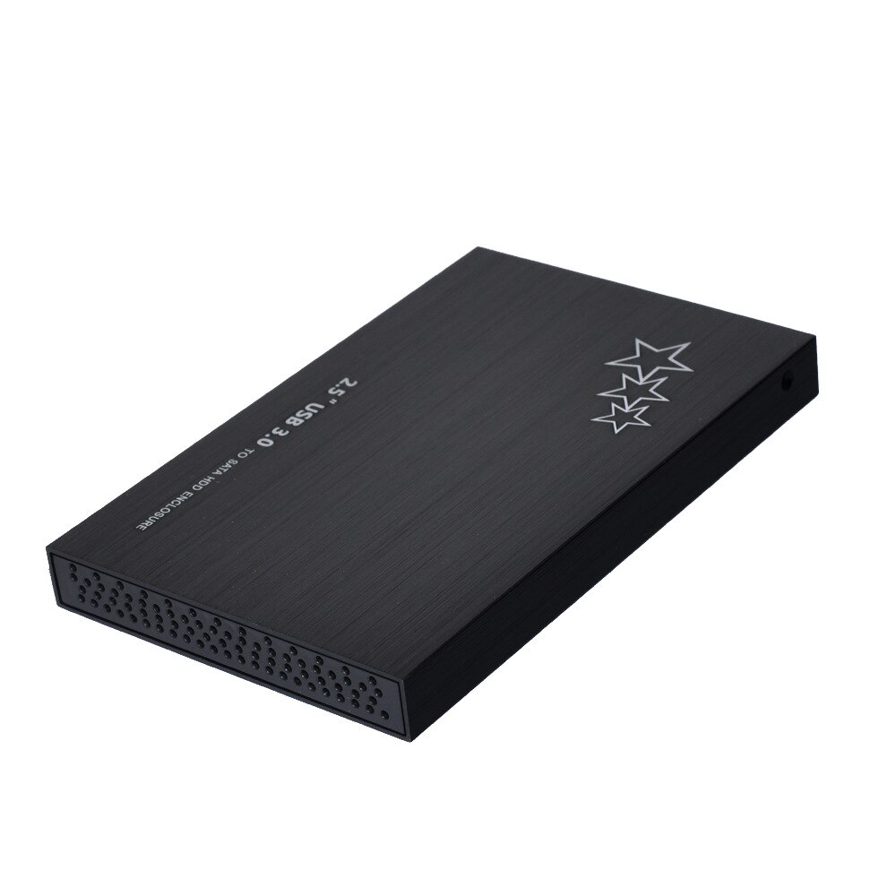 Usb3. 0 Seriële Poort Sata Aluminium 2.5-Inch Geborsteld Beschermhoes Metalen Extrapositie Draagbare Mobiele Harde Schijf Doos