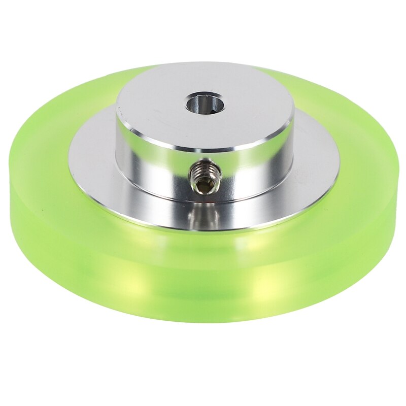 Ruota di misurazione della ruota dell'encoder industriale in poliuretano di alluminio per la misurazione dell'encoder rotativo: Rosso