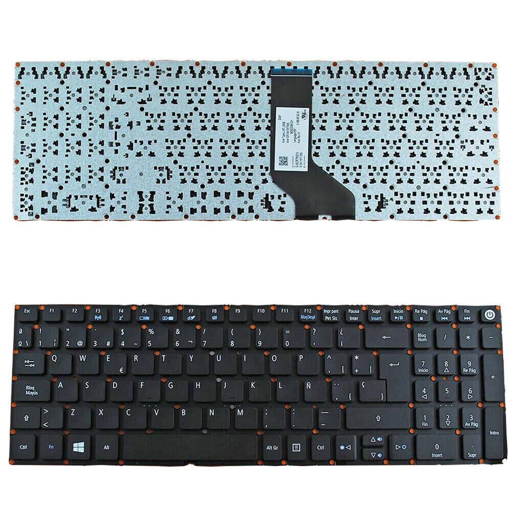Teclado para Acer Aspire E5-722 V3-574G E5-573T E5-573 E5-573G negro