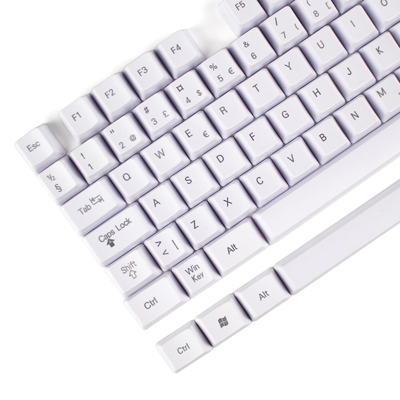 top printed pbt keycaps Nordic layout iso oem profile for usb gaming mechanical keyboard