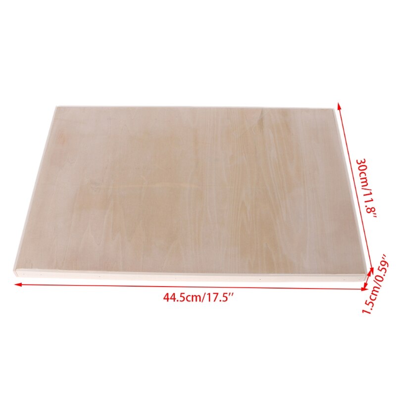 A3 Size Wooden Sketching Drawing Board Art Painting Table Sketchpad Palette 8 K