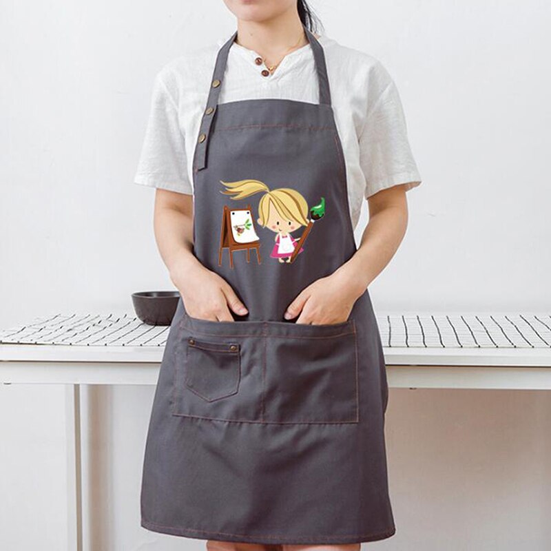 Parent-Child Activity Studio Apron Kindergarten Early Education Training Teacher Manual Experience Multi-Pocket Aprons