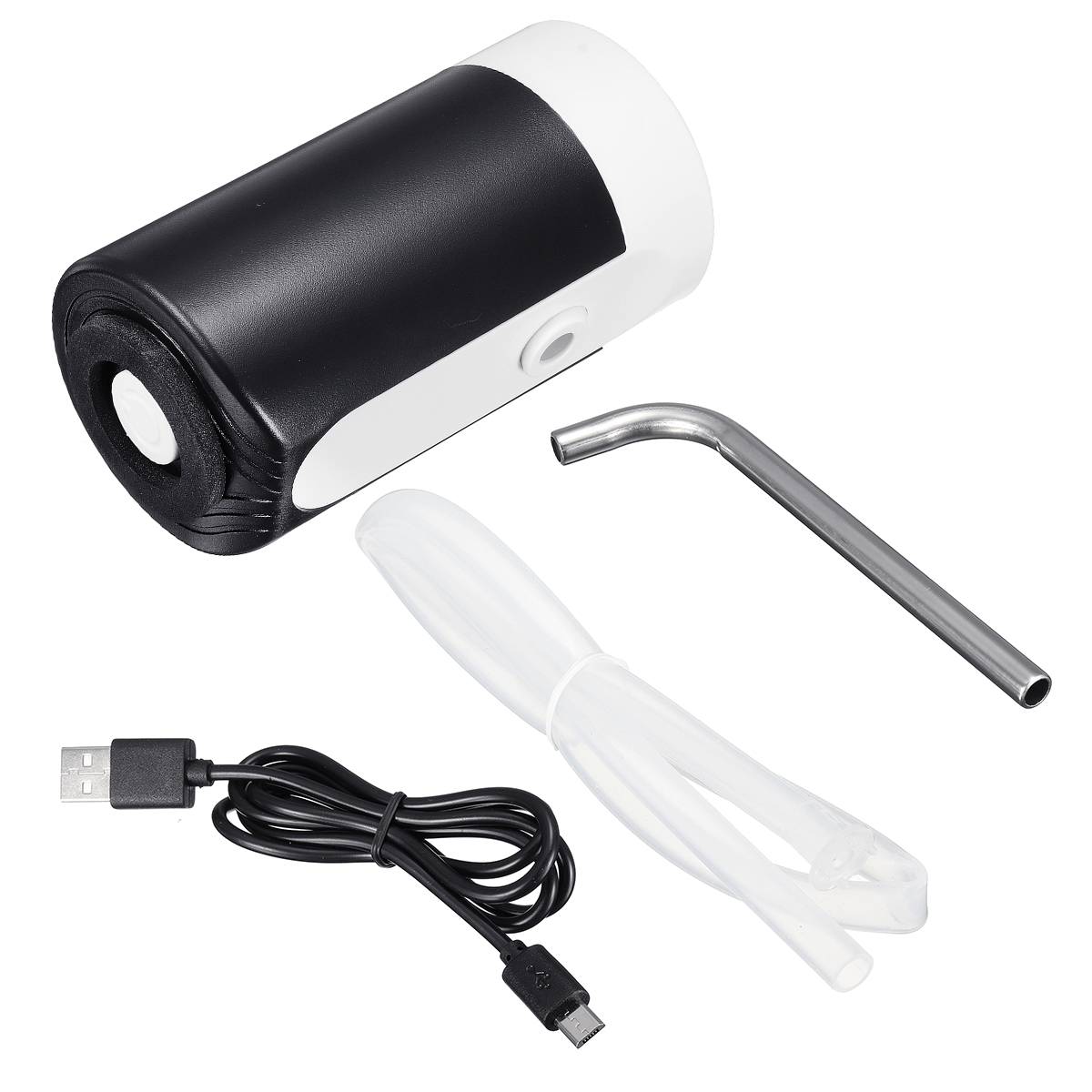 Wireless Electric Smart Water Dispenser Automatic Switch Drinking Water Bottle Pump USB Rechargeable Black Electrical Water Pump