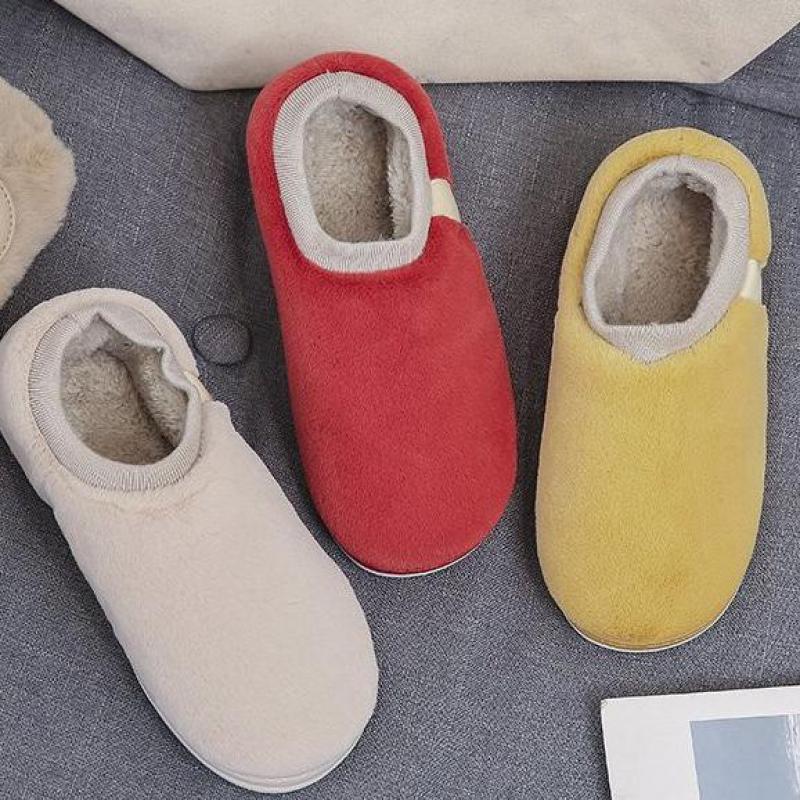 Parit söpöt lattiakengät unisex koti puuvilla lämpimät naisten talvisaappaat naisten naisten feminina botas zapatos de mujer