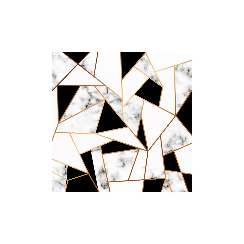 European-style decorative tiles abstract crystal block LACK living room desktop stickers desk renovation wallpaper stickers: White