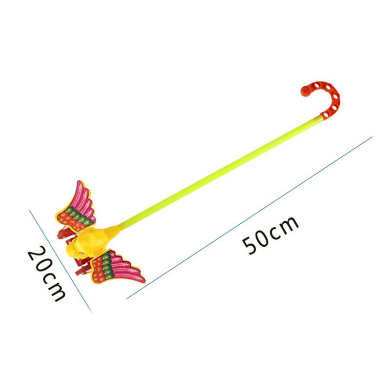Carrito de juguete con dibujos animados para bebé, juguete de Animal para saltar