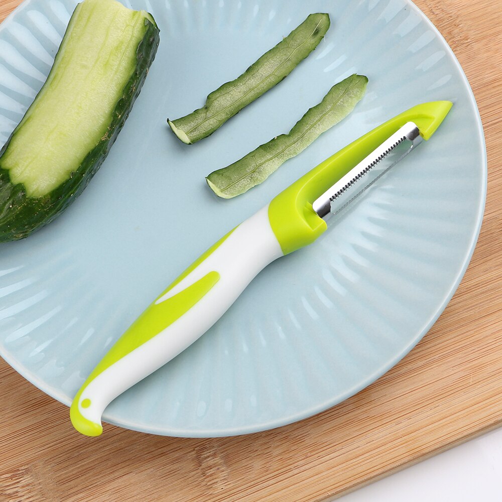 Gulerod kartoffel frugt rive rivejern grøntsagsskæremaskine skræller kniv rustfrit stål skræller zester 1pc knivskarp skærer
