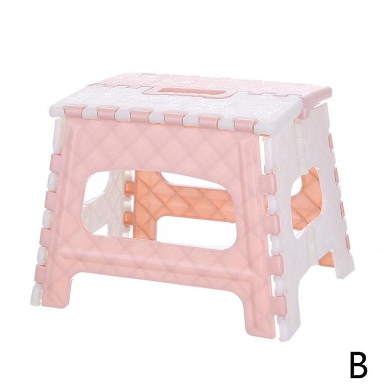 Plast folding trinn krakk hjem sammen utendørs lagring krakk lagring holder sammenleggbare låve utendørs sammenleggbar camping  r6 d 5: B