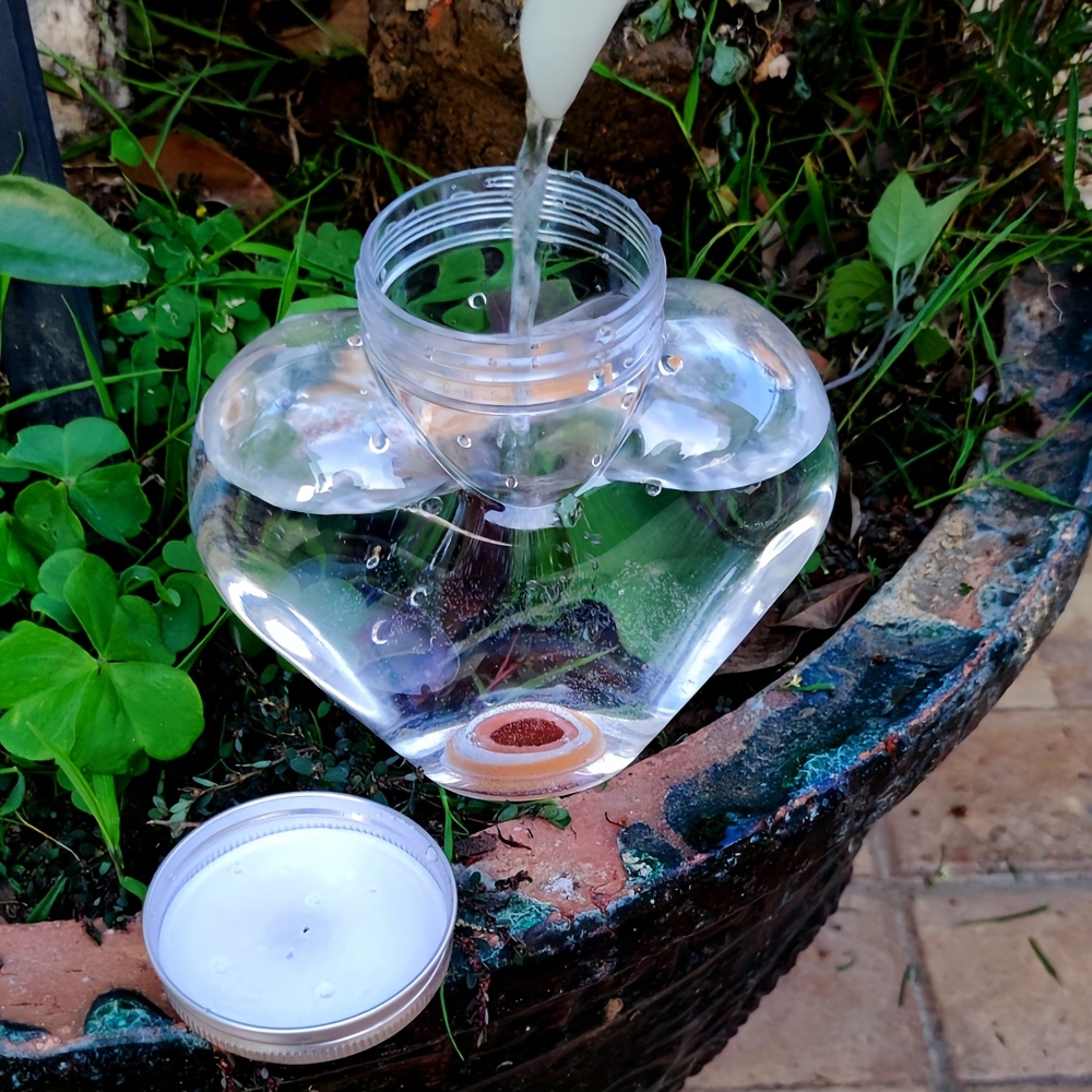 Sistema de riego por goteo para interiores, dispositivo automático de gotero de agua para el hogar, jardín, vacaciones, plantas, bebederos de flores, 4 Uds.