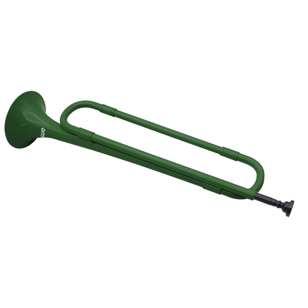Ammoon B-trompeta de plástico con boquilla para guitarra, instrumento de latón para estudiante de escuela