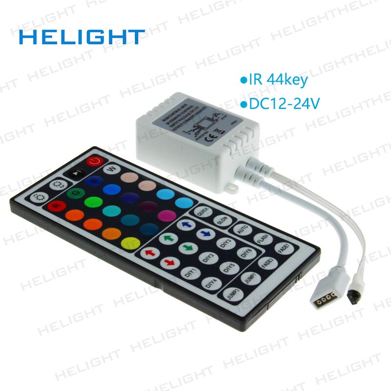 DC12V IR 24Key 44Key RGB strip controller IR Remote Controller Infrared Remote Controller for RGB LED Light Strips 5050 3528