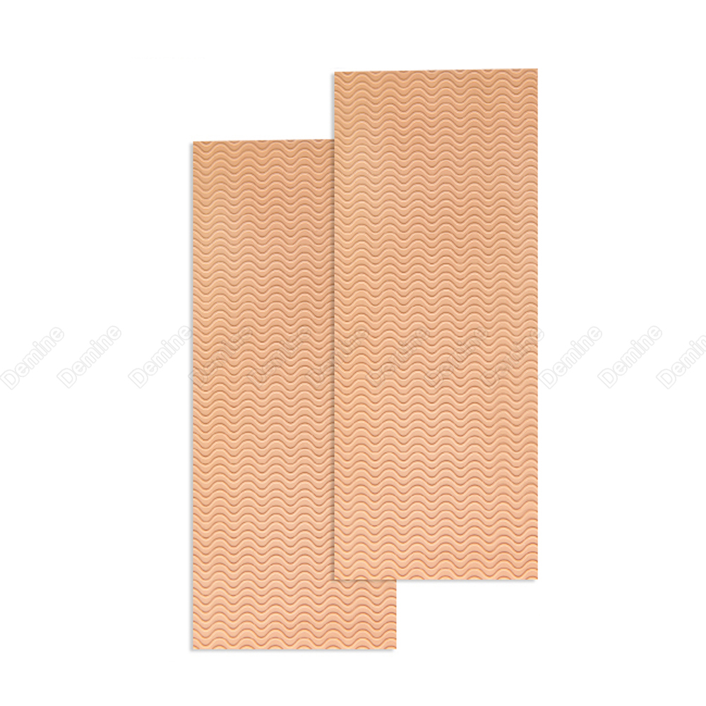 Tampons antidérapants en caoutchouc pour chaussures, protecteur de semelle pour femmes, semelles extérieures à talons hauts, réparation tapis autocollant, feuille de semelles: Skin Color Sole