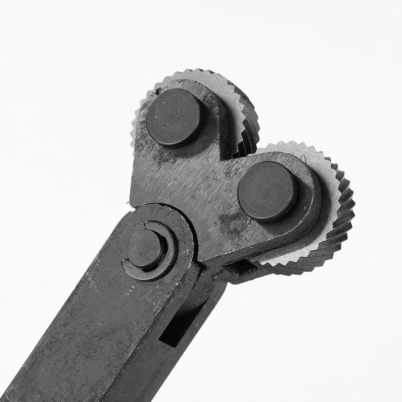 7pcs Steel Wheel Knurling Tool Set 0.5mm 1mm 2mm Pitch Linear Pitch Knurl Set with Diagonal Linear Knurl Wheel