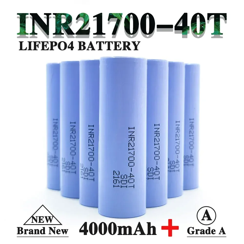 💯4000mah 30A 40T 21700 Lithium Ion Rechargeable Battery , High Discharge/High Capacity 3.7V 21700 Lithium Ion Battery♻️