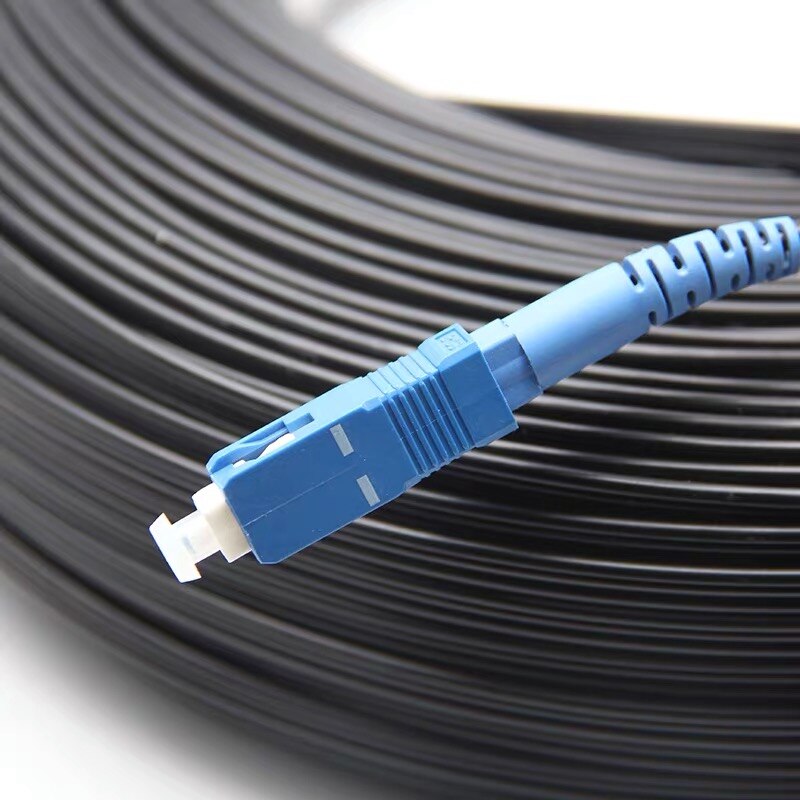 50M Outdoor Cable SC UPC Simplex FTTH Patch Cable Singlemode Fiber Optic Patch Cord FTTH Fiber Optic Jumper Cable