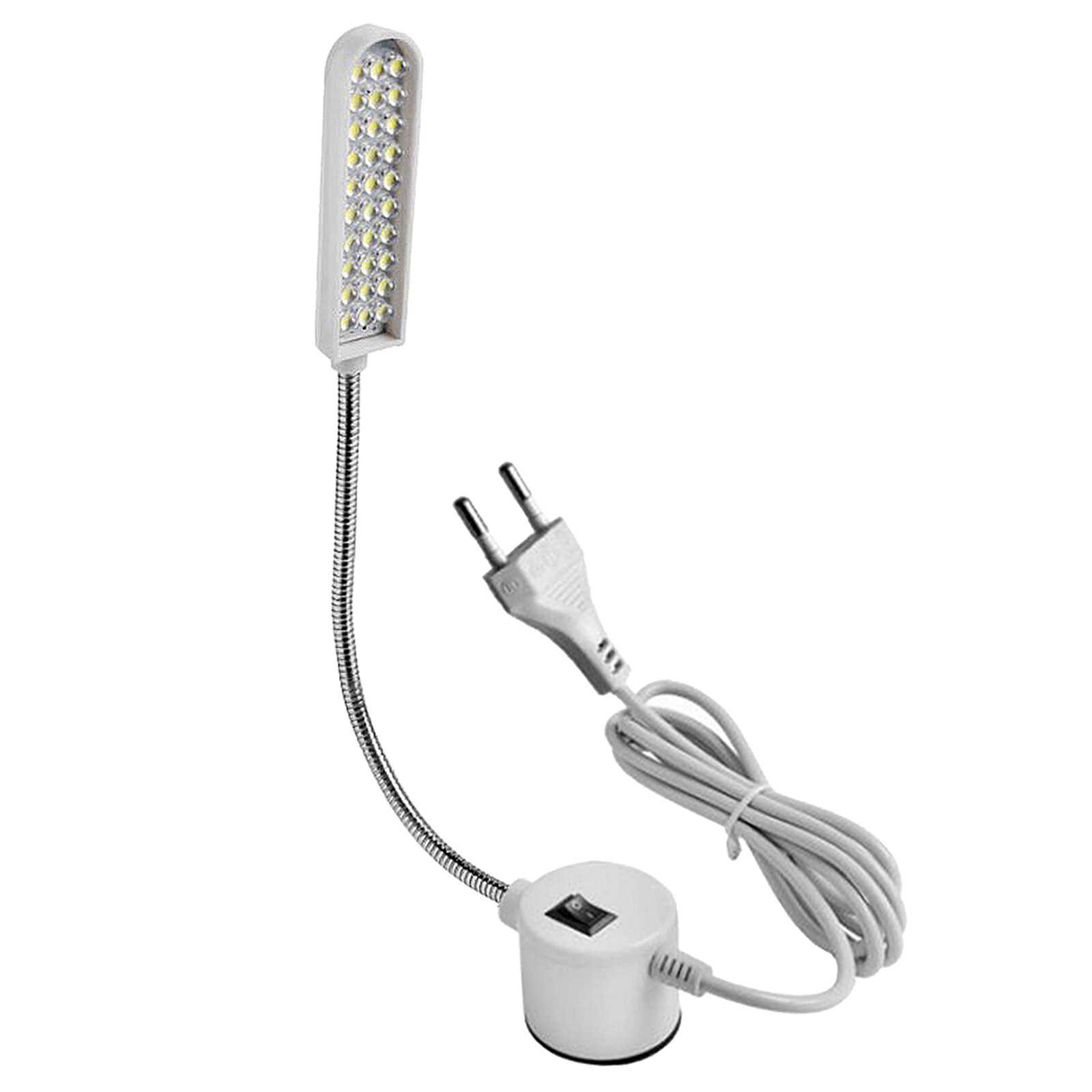 220v industribelysningsbord superljuslampa led dagsljus syljus arbetslampa för hem med 30 led för symaskinslampa