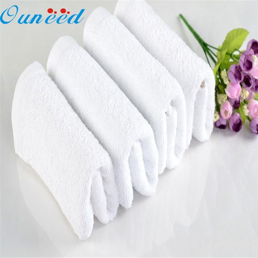 1 stück Weiche Baumwolle 32*72 cm Hotel Bad Handtuch Waschlappen Hand Handtücher Weiß D1024
